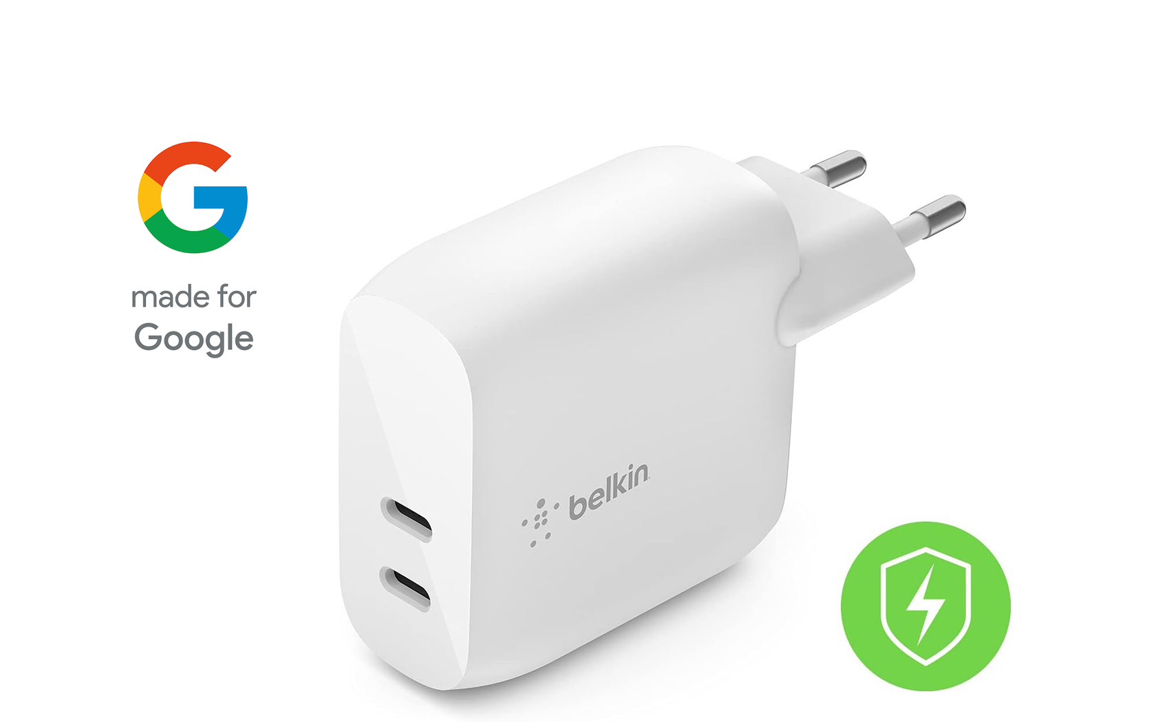 Belkin Dual USB-C PD Charger