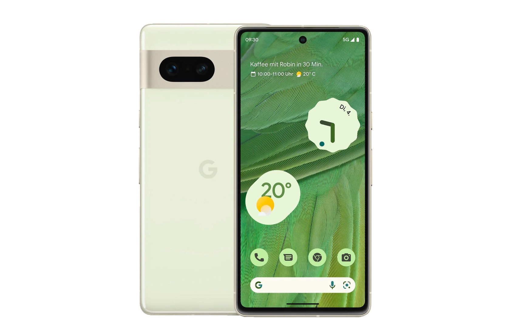 Google Pixel 7 Lemongrass